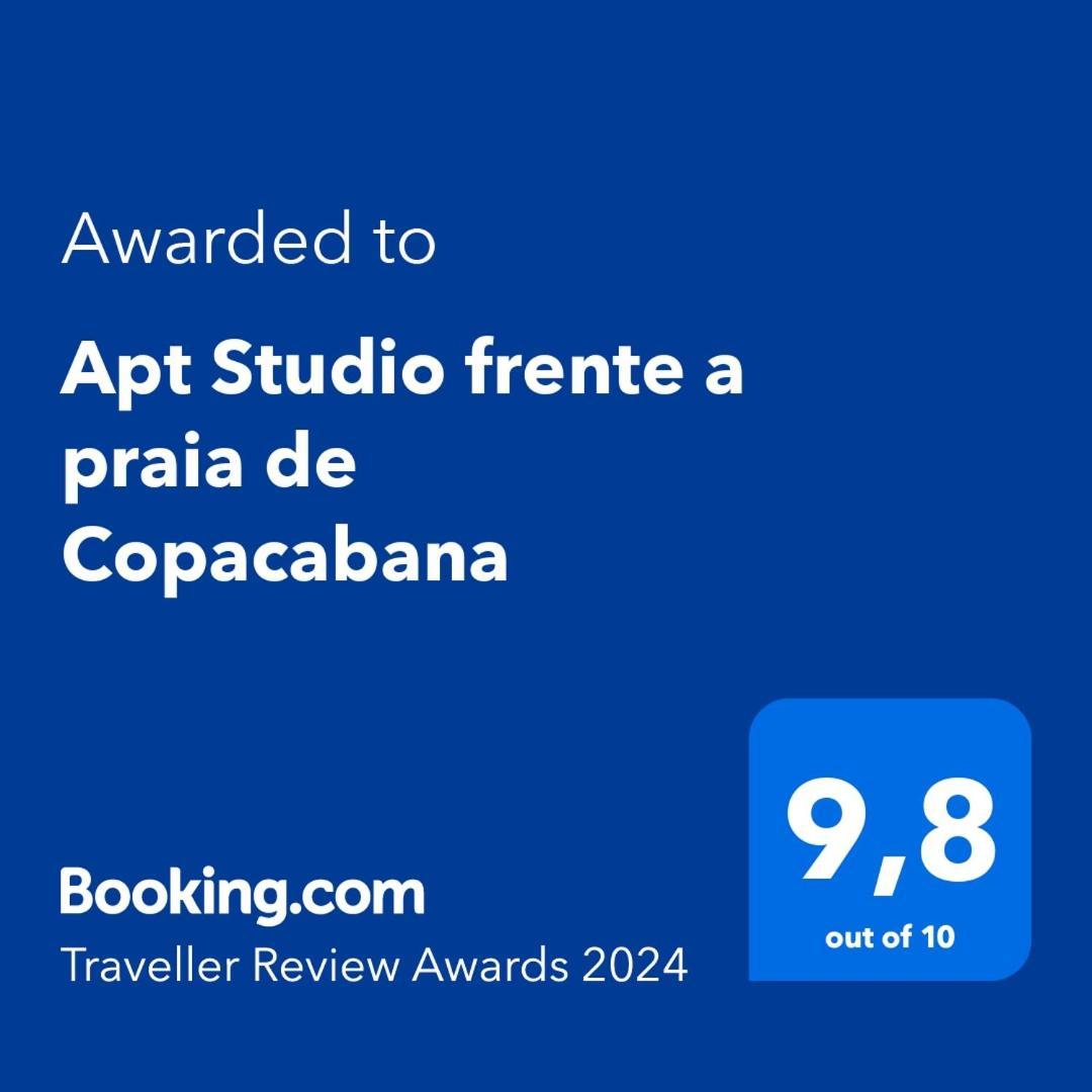 Apt Studio Frente A Praia De Copacabana Rio de Janeiro Eksteriør billede